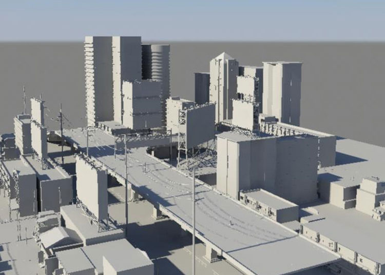 3D modeling models 3D Skyway sample