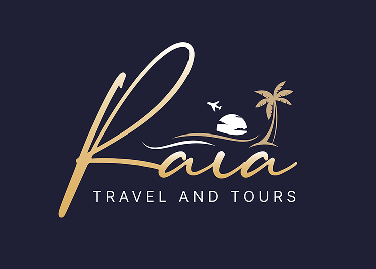 Logo Design RAIA Travel and Tours