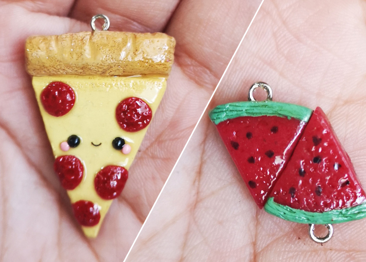 that creative stuff polymer clay donut charm